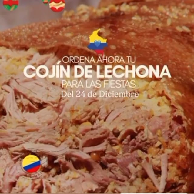 Cojín De Lechona 10 Personas.