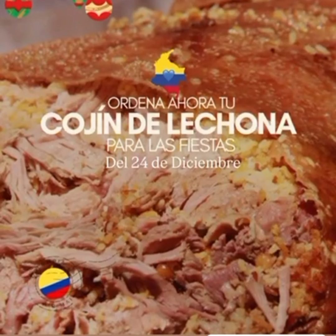 Cojín De Lechona 10 Personas.